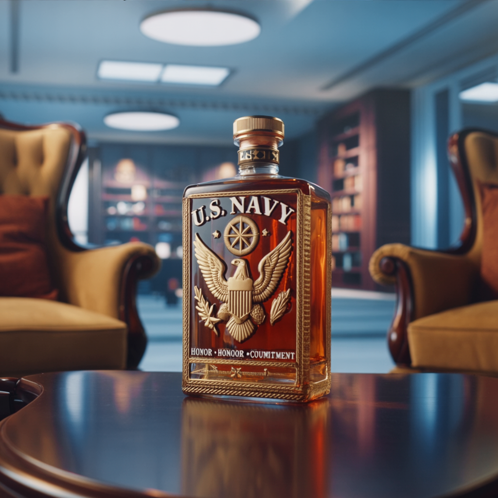Whiskey in a Bottle - Special Edition of the U.S. Navy