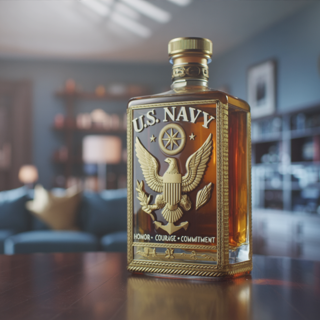 Whiskey in a Bottle - Special Edition of the U.S. Navy
