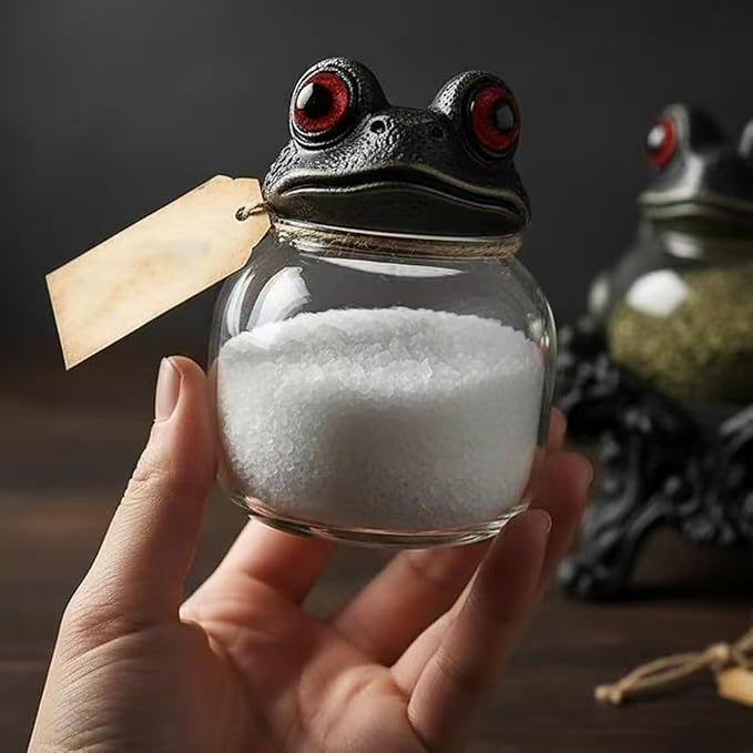 Handcrafted Spice Jars Witchy Frog Apothecary