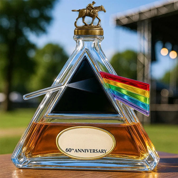 Anniversary Commemorative Whiskey Decanter – A Tribute to Timeless Sound