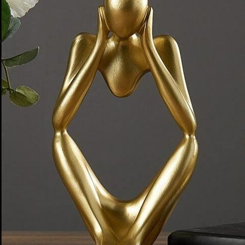 Mindful Abstract Statue